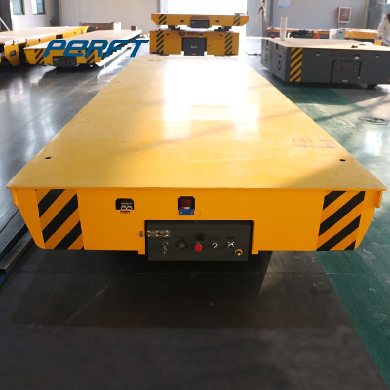 Electric Transfer Cart For Production Line 50 Tons